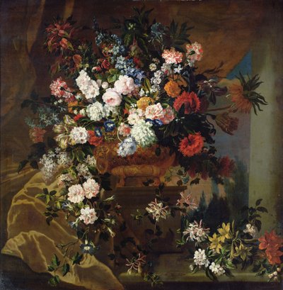 Boeket bloemen door Jean Baptiste Monnoyer